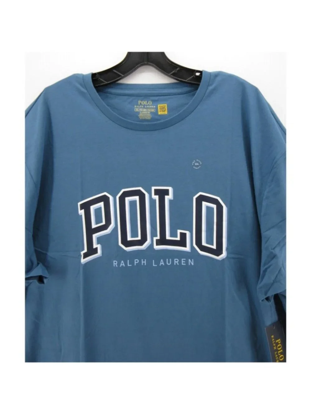 Polo Ralph Lauren Shirt XXL Spell Out Graphic Classic Tee Single Stitch